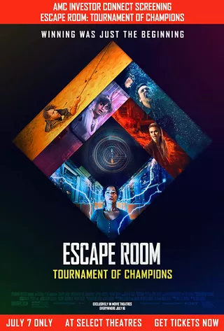 Image: AMC Investor Connect Screening: Escape Room: Tournament of Champions