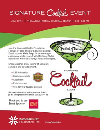 Kootenai Health Foundation Signature Cocktail Event