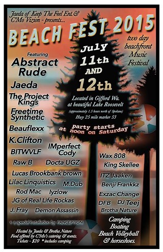 Beach Fest 2015 feat. Jaeda, Abstract Rude and more
