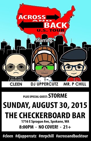 The Across & Back Tour feat. Mr. P Chill, Cleen, DJ Uppercutz, Storme