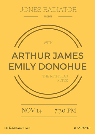 Arthur James, Emily Donohue