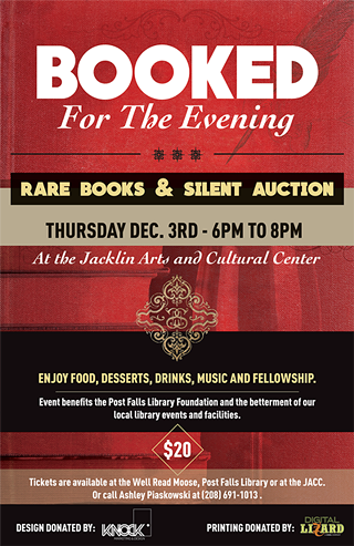 Booked For The Evening: Rare Books Silent Auction