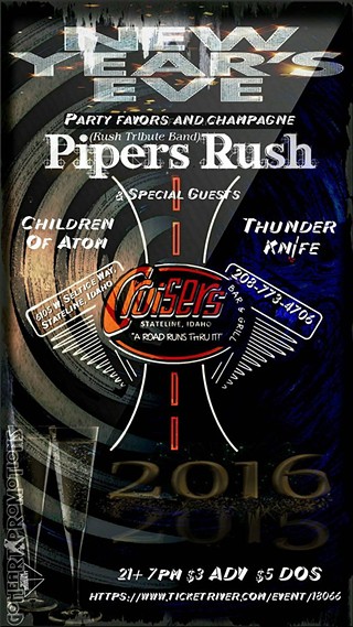 New Year's Eve feat. Thunder Knife, Children of Atom, Pipers Rush