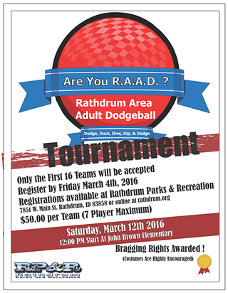 R.A.A.D. Dodgeball Tournament