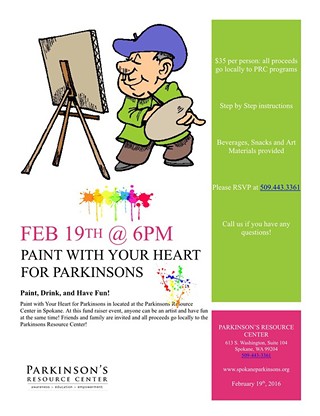 Paint With Your Heart For Parkinson's