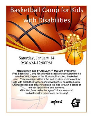 Basketball Camp for Kids with Disabilities
