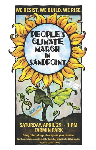 Peoples Climate March in Sandpoint