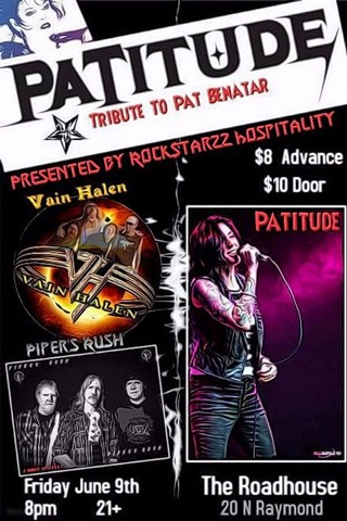 Patitude Tribute to Pat Benatar with Vain Halen, Piper's Rush