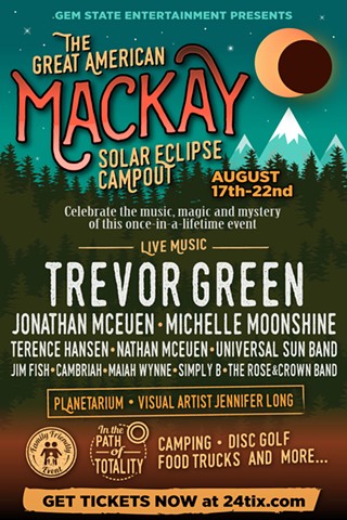Mackay Idaho Solar Eclipse Campout.