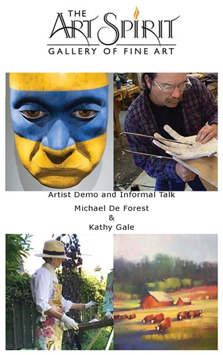 Kathy Gale and Michael de Forest: Artist Talk & Demo