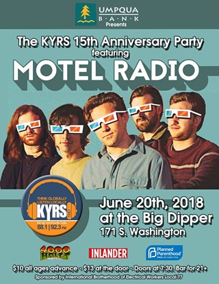 KYRS 15th Anniversary Party with Motel Radio, Matt Mitchell, Cursive Wires