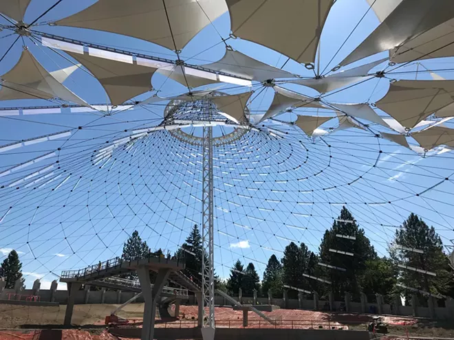 Image: Sneak peek of Spokane's Riverfront Park Pavilion