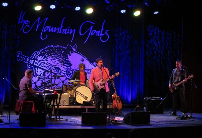 The Mountain Goats and Lydia Loveless live at the Bing Crosby Theater