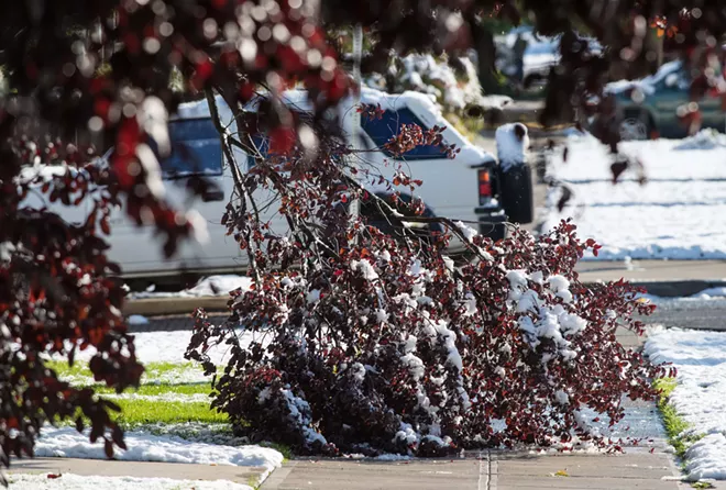Image: Scenes from the Oct. 9 snow day