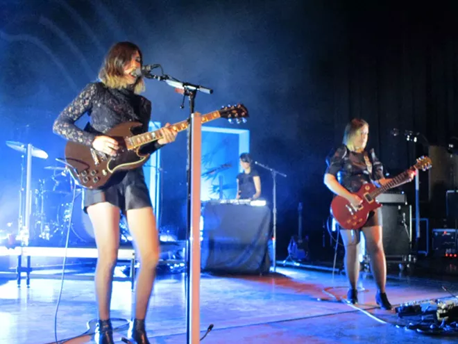 Image: Sleater-Kinney at the Fox Theater Oct. 9, 2019