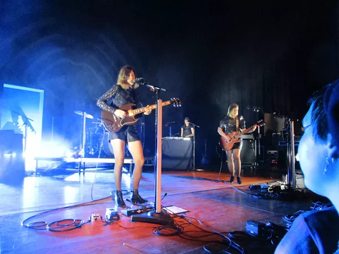 Image: Sleater-Kinney at the Fox Theater Oct. 9, 2019