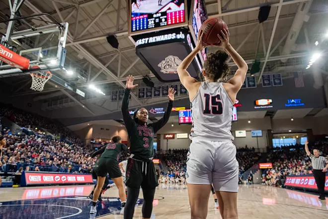 Image: Gonzaga vs. Texas Southern Women's College Basketball