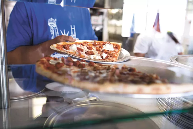 Image: Bask in the cheesy goodness that is the Inlander's pizza issue