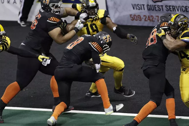 Image: Wichita Falls Nighthawks vs. Spokane Empire Indoor Football League Game