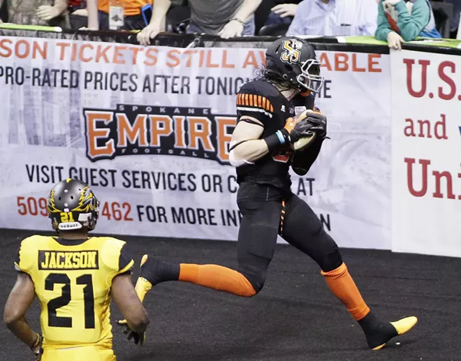 Image: Wichita Falls Nighthawks vs. Spokane Empire Indoor Football League Game