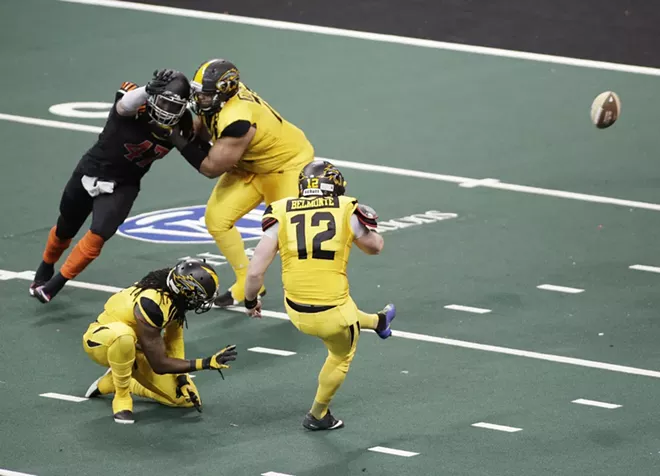 Image: Wichita Falls Nighthawks vs. Spokane Empire Indoor Football League Game