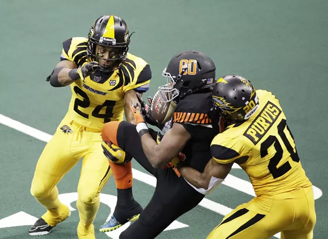 Image: Wichita Falls Nighthawks vs. Spokane Empire Indoor Football League Game