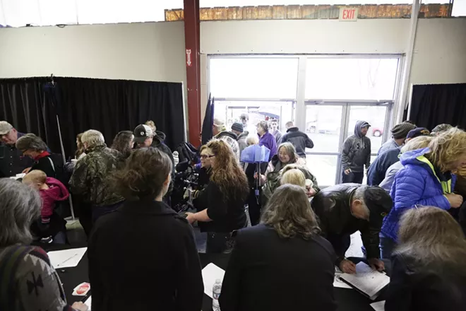 Image: Ted Cruz Campaign Rally In Coeur d'Alene
