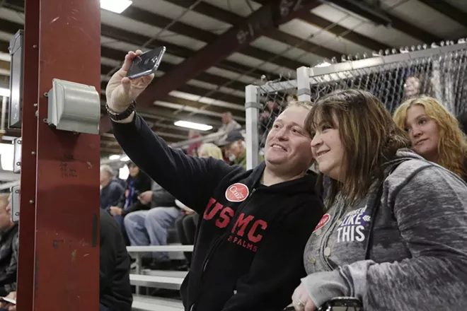 Image: Ted Cruz Campaign Rally In Coeur d'Alene