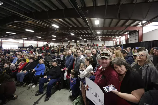 Image: Ted Cruz Campaign Rally In Coeur d'Alene