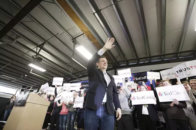 Image: Ted Cruz Campaign Rally In Coeur d'Alene