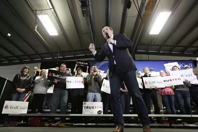 Image: Ted Cruz Campaign Rally In Coeur d'Alene