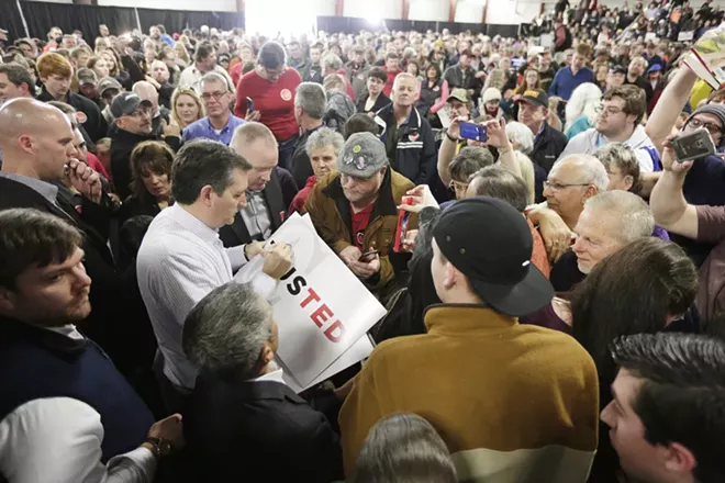Image: Ted Cruz Campaign Rally In Coeur d'Alene