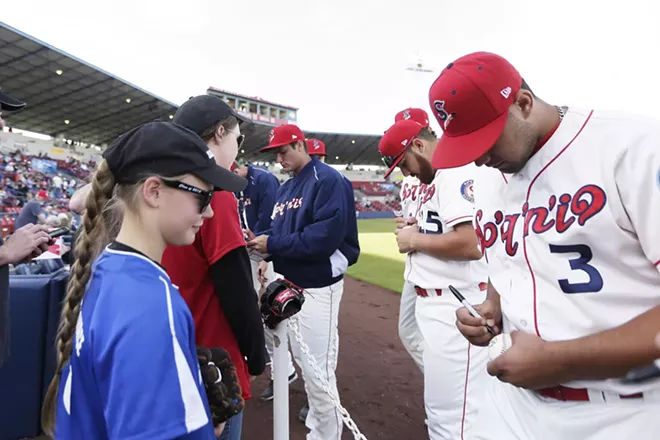 Image: Spokane Indians Opening Day 2016