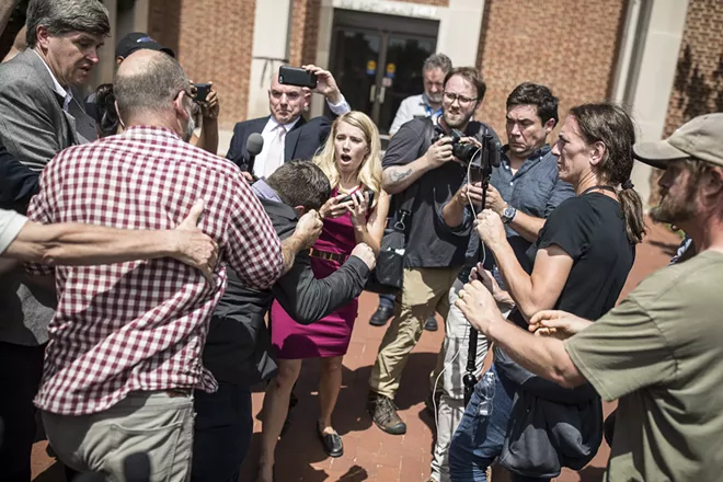 Image: Clashes in Charlottesville