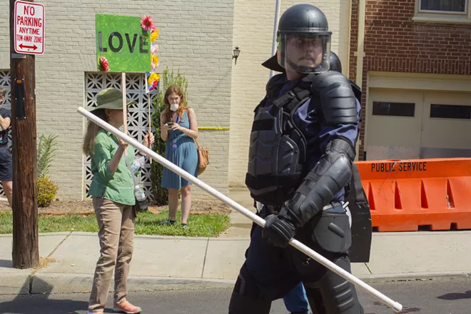 Image: Clashes in Charlottesville