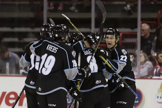 Image: Kootenay Ice vs. Spokane Chiefs