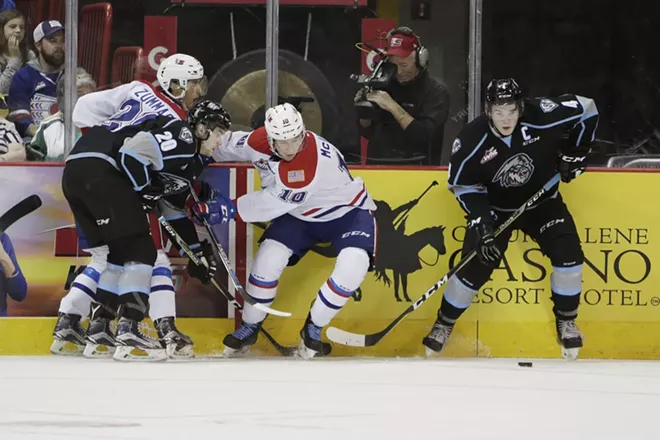 Image: Kootenay Ice vs. Spokane Chiefs