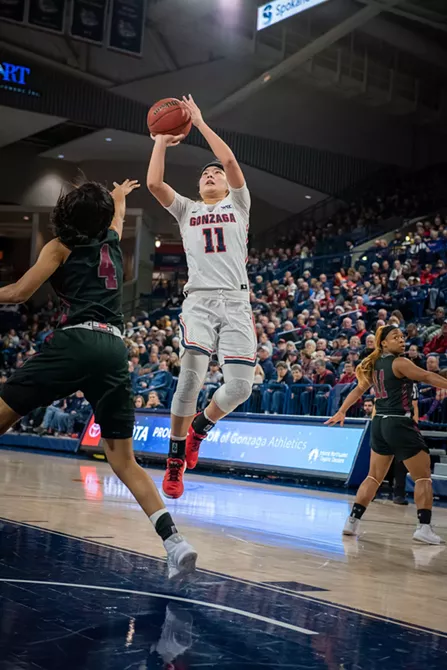Image: Gonzaga vs. Texas Southern Women's College Basketball