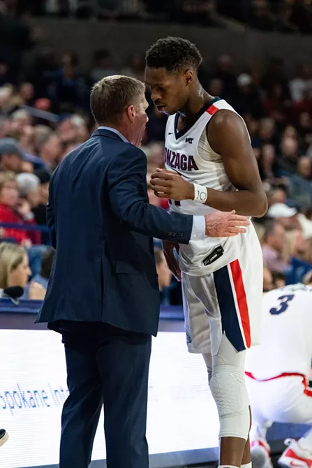 Image: Brigham Young University at Gonzaga, Jan. 18