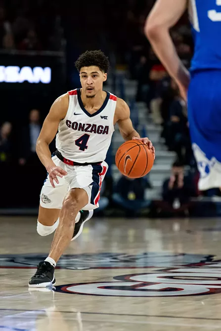 Image: Brigham Young University at Gonzaga, Jan. 18
