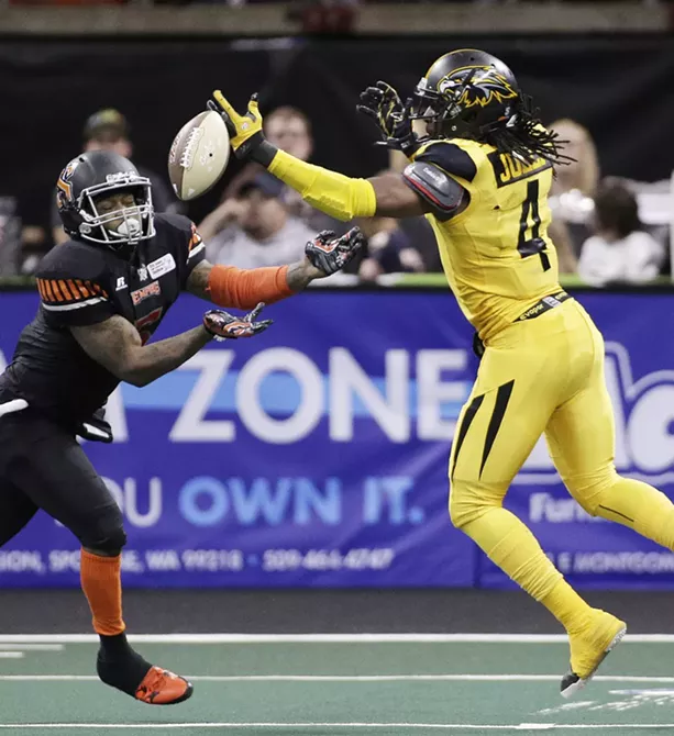 Image: Wichita Falls Nighthawks vs. Spokane Empire Indoor Football League Game