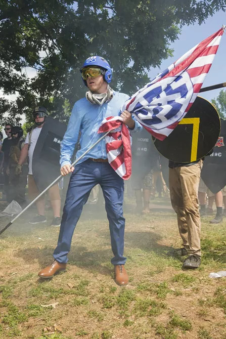 Image: Clashes in Charlottesville