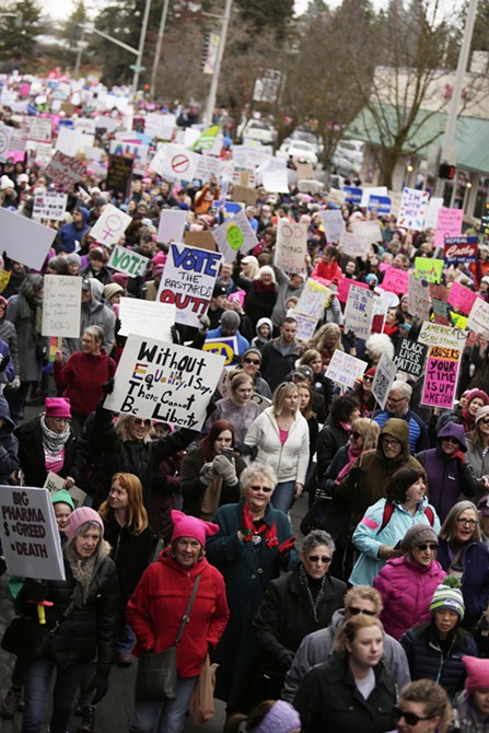Spokane Women's Persistence March and Rally