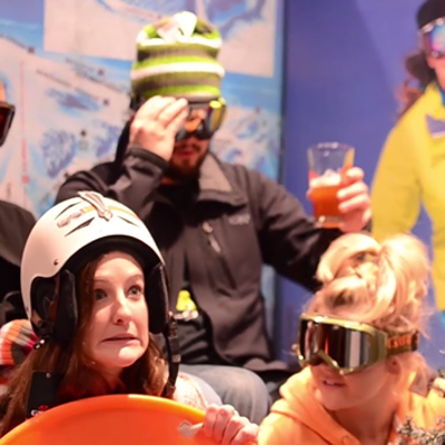 VIDEO: Friday night at the Snowlander Expo