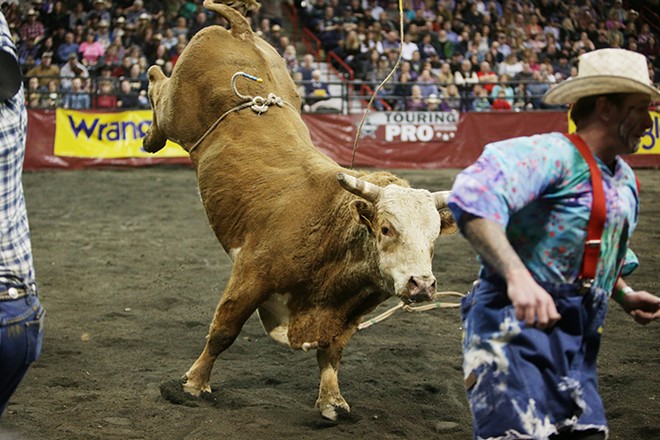 PHOTOS: Bull Riding at the Spokane Arena