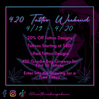 Image: 420 Tattoo Weekend