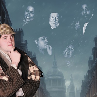 A Christmas play crossing Sherlock Holmes with Ebenezer Scrooge makes its PNW premiere at the Civic