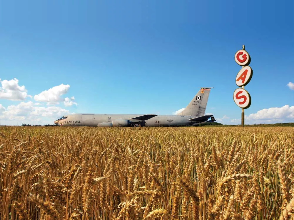 Leaves in a Jet Plane