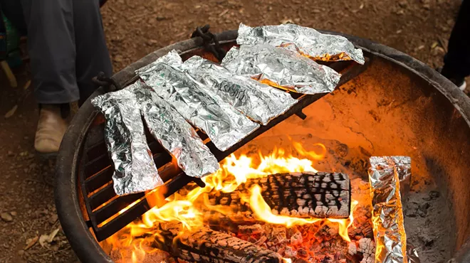 Image: A little prep goes a long way to make cooking outside enjoyable and delicious