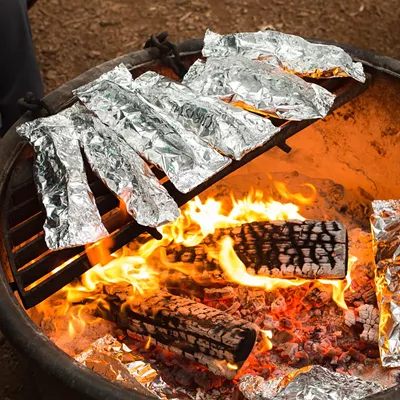 Image: A little prep goes a long way to make cooking outside enjoyable and delicious